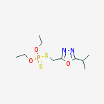 O,O-diethyl S-{[5-(propan-2-yl)-1,3,4-oxadiazol-2-yl]methyl} phosphorodithioate