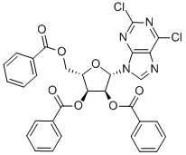 9-(2, 3, 5-TRI-O-BENZOYL-β-L-RIBOFURANOSYL)-2, 6-DICHLOROPURINE
