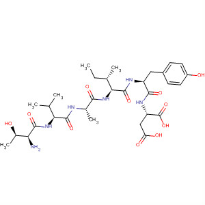 L-Aspartic acid, L-threonyl-L-valyl-L-alanyl-L-isoleucyl-L-tyrosyl-