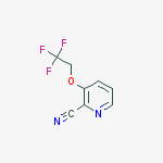 3-(2,2,2-Trifluoroethoxy)-2-pyridinecarbonitrile