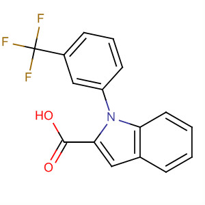 1H-Indole-2-carboxylic acid, 1-[3-(trifluoromethyl)phenyl]-