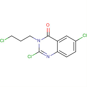 4(3H)-Quinazolinone, 2,6-dichloro-3-(3-chloropropyl)-