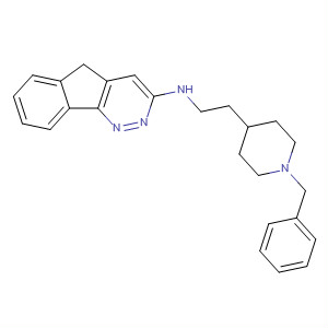 5H-Indeno[1,2-c]pyridazin-3-amine,N-[2-[1-(phenylmethyl)-4-piperidinyl]ethyl]-
