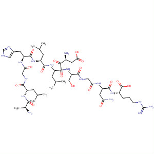 L-Arginine,L-alanyl-L-leucylglycyl-L-histidyl-L-leucyl-L-a-aspartyl-L-leucyl-L-serylglycyl-L-asparaginyl-