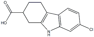 1H-Carbazole-2-carboxylic acid, 7-chloro-2,3,4,9-tetrahydro-