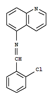 5-[(2-Chlorobenzylidine)amino]quinoline