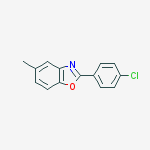 Benzoxazole, 2-(4-chlorophenyl)-5-methyl
