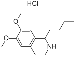 1-BUTYL-6,7-DIMETHOXY-1,2,3,4-TETRAHYDROISOQUINOLINE HYDROCHLORIDE