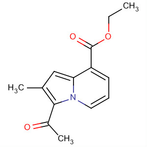 8-Indolizinecarboxylic acid, 3-acetyl-2-methyl-, ethyl ester