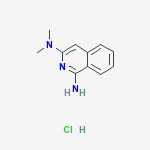 1-AMINO-3-(DIMETHYLAMINO)ISOQUINOLINE HCL