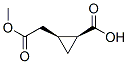 CYCLOPROPANEACETIC ACID,2-CARBOXY-,A-METHYL ESTER,(1S,2S)-