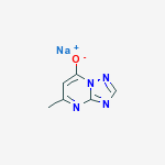 (1,2,4)Triazolo(1,5-a)pyrimidin-7-ol, 5-methyl-, sodium salt (1:1)