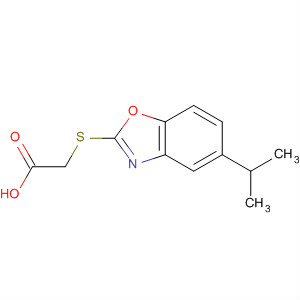 Acetic acid, [[5-(1-methylethyl)-2-benzoxazolyl]thio]-