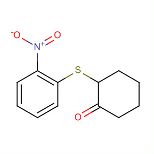 Cyclohexanone, 2-[(2-nitrophenyl)thio]-