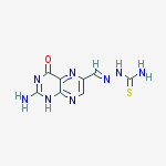 [(e)-(2-amino-4-oxo-1h-pteridin-6-yl)methylideneamino]thiourea