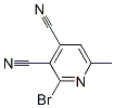 3,4-Pyridinedicarbonitrile,  2-bromo-6-methyl-
