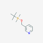 Pyridine, 3-[[[(1,1-dimethylethyl)dimethylsilyl]oxy]methyl]-