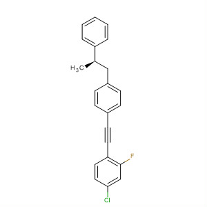 Benzene, 1-[(4-chloro-2-fluorophenyl)ethynyl]-4-[(2R)-2-phenylpropyl]-