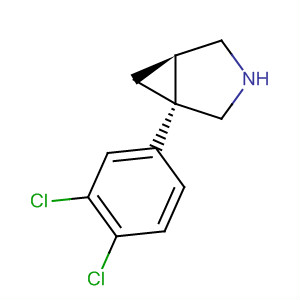 3-Azabicyclo[3.1.0]hexane, 1-(3,4-dichlorophenyl)-, (1S,5R)-