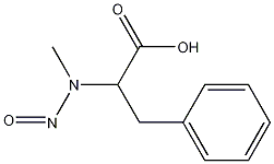 ALFA-(METHYLNITROSOAMINO)PHENYLPROPANOIC ACID; N-METHYL-N-NITROSOPHENYLALANINE