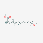 (2z,4e)-11-methoxy-3,7,11-trimethyldodeca-2,4-dienoic Acid