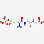 L-(N5-PHOSPHONO)METHIONINE-S-SULFOXIMINYL-L-ALANYL-L-ALANINE