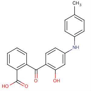 Benzoic acid, 2-[2-hydroxy-4-[(4-methylphenyl)amino]benzoyl]-