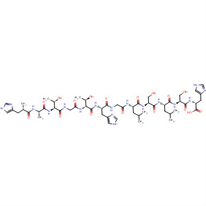 L-Histidine,L-histidyl-L-alanyl-L-threonylglycyl-L-threonyl-L-histidylglycyl-L-leucyl-L-seryl-L-leucyl-L-seryl-