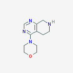 PYRIDO[3,4-D]PYRIMIDINE, 5,6,7,8-TETRAHYDRO-4-(4-MORPHOLINYL)-