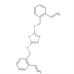 1,3,4-Thiadiazole, 2,5-bis[[(ethenylphenyl)methyl]thio]-