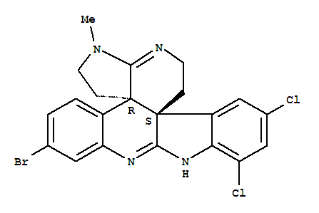(13bS)-6-bromo-10,12-dichloro-1-methyl-2,3,14,15-tetrahydro-1H,8H-benzo[c]indolo[3,2-j]pyrrolo[3,2-e][2,6]naphthyridine