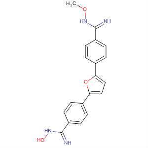 Benzenecarboximidamide,4-[5-[4-[(hydroxyamino)iminomethyl]phenyl]-2-furanyl]-N-methoxy-
