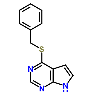 4-(benzylsulfanyl)-7H-pyrrolo[2,3-d]pyrimidine
