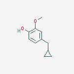 Phenol, 4-(cyclopropylmethyl)-2-methoxy-