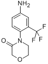 3-Morpholinone, 4-[4-amino-2-(trifluoromethyl)phenyl]-