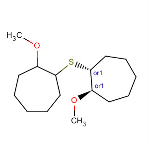 Cycloheptane, 1,1'-thiobis[2-methoxy-, (1R,2R)-rel-