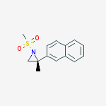 Aziridine, 2-methyl-1-(methylsulfonyl)-2-(2-naphthalenyl)-, (2R)-