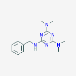 1,3,5-Triazine-2,4,6-triamine, N,N,N',N'-tetramethyl-N''-(phenylmethyl)-