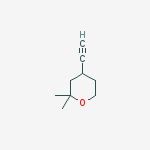 2H-Pyran, 4-ethynyltetrahydro-2,2-dimethyl-