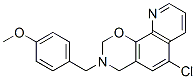 6-Chloro-3-(4-methoxybenzyl)-3,4-dihydro-2H-[1,3]oxazino[5,6-h]quinoli ne