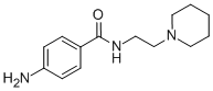 4-amino-N-(2-piperidinoethyl)benzenecarboxamide