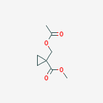 Methyl 1-(acetyloxymethyl)cyclopropane-1-carboxylate