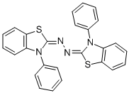 3-Phenyl-(3-phenyl-2(3H)-benzothiazolylidene)hydrazone-2(3H)-benzothiazole