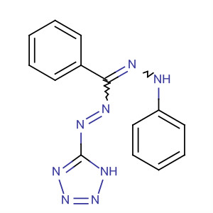1H-Tetrazole, 5-[[phenyl(phenylhydrazono)methyl]azo]-