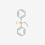 Arsine sulfide, ethyldiphenyl-