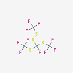 Disulfide, fluorobis[(trifluoromethyl)thio]methyl trifluoromethyl
