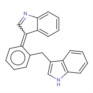 1H-Indole, 3-(3H-indol-3-ylidenephenylmethyl)-