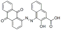 4-[(9,10-dihydro-9,10-dioxo-1-anthryl)azo]-3-hydroxy-2-naphthoic acid