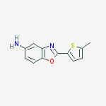 5-Benzoxazolamine, 2-(5-methyl-2-thienyl)-