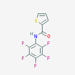 N-(pentafluorophenyl)thiophene-2-carboxamide